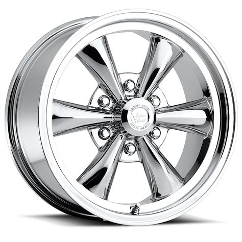 This wheel continues the WELD Racing tradition utilizing an HD forged aluminum center and cold forged rims. 3-Piece forged aluminum construction. Polished shell with black machined center. 15" Require shank lug nuts. 17", 18", and 20" require conical lug nuts. Center cap and valve stem included.. 