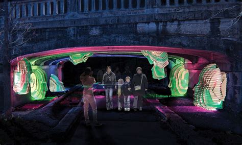 Six new installations by local artists will light up the 2023 Waterloo Greenway Creek Show