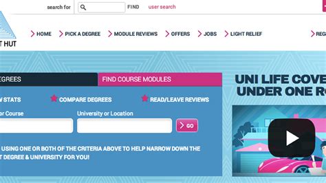 Six useful websites to help you choose a university 