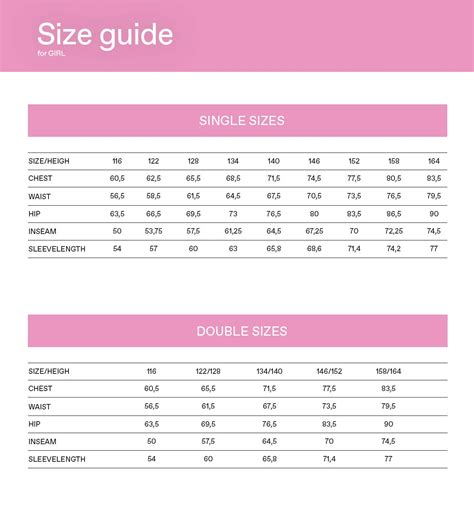 Size Guide - LAMODA