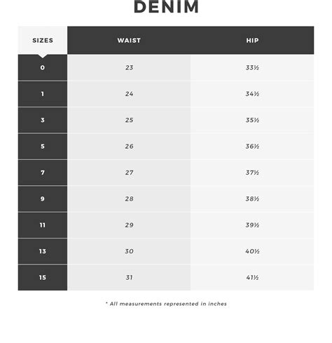 Size Guide Urban