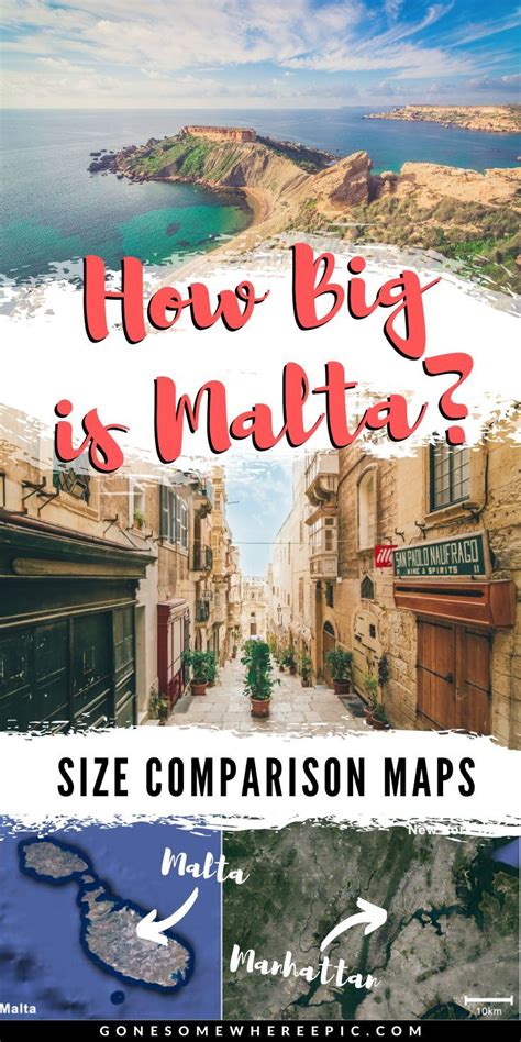 Size of Malta compared to United States - MyLifeElsewhere