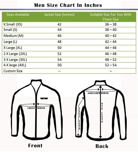 Sizing Information - Rohan