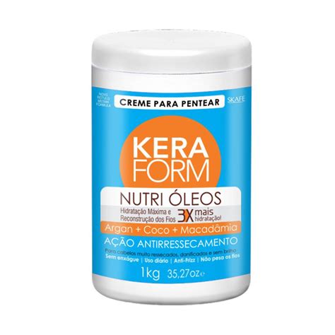 Skafe - Linha Keraform (Nutri Oleos) - Creme Para Pentear ...