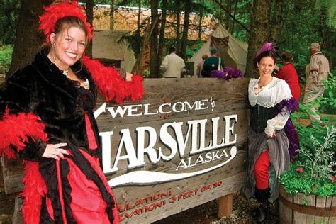 Skagway Salmon Bake at Historical Liarsville Camp