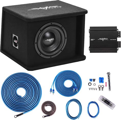 Description The Skar Audio EVL-8 D2 1,200 Watt max power 8-inch dual 2-ohm car subwoofer is the ultimate combination of power and performance. This subwoofer was …. 