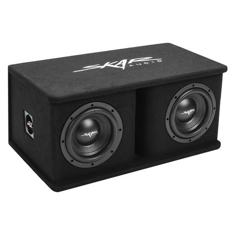 Amazon.com: skar audio 15 inch subwoofer box. ... Skar Audio Dual 12" 5000W Loaded EVL Series Vented Subwoofer Enclosure | EVL-2X12D4. 4.7 out of 5 stars 323. Click to see price. FREE delivery. Options: 4 sizes. Small Business. Small Business. Shop products from small business brands sold in Amazon’s store.. 