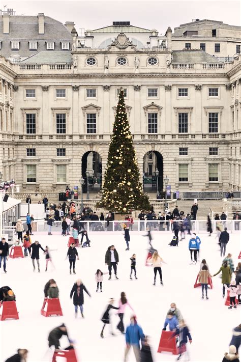 Skate At Somerset House With Moët & Chandon - Arrivals