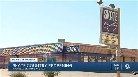 Skate Country set to reopen with safety precautions - YouTube