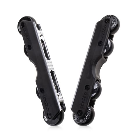 Skate frames.  It&rsquo;s much better at turning than a &ldquo;flat&rdquo; wheeled setup, a...