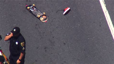 Skateboarder 'not expected to survive' after colliding with minivan: police