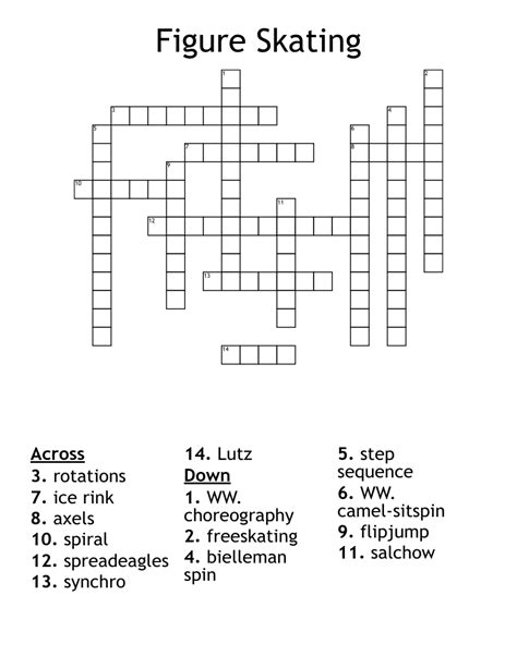 The Crossword Solver found 30 answers to "skater berezhnaya", 5 letters crossword clue. The Crossword Solver finds answers to classic crosswords and cryptic crossword puzzles. Enter the length or pattern for better results. Click the answer to find similar crossword clues . Enter a Crossword Clue.. 