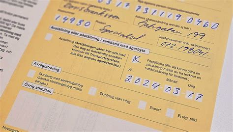 Skatteskuld på bil vid ägarbyte