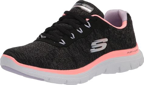 Skechers Womens Flex Appeal 4.0 Sneaker - Amazon