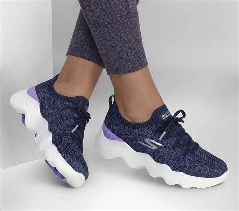 Skechers go walk massage fit. Enhance your daily walks with waves of comfort wearing Skechers GO WALK Massage Fit - Upsurge. This innovative design features a lace-up engineered knit upper with an ultra-lightweight, responsive HYPER BURST cushioned midsole and a supportive comfort insole. Massage Fit wave midsole is designed to gently massage your feet with every step. 