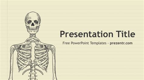 Skeletal System Powerpoint Template