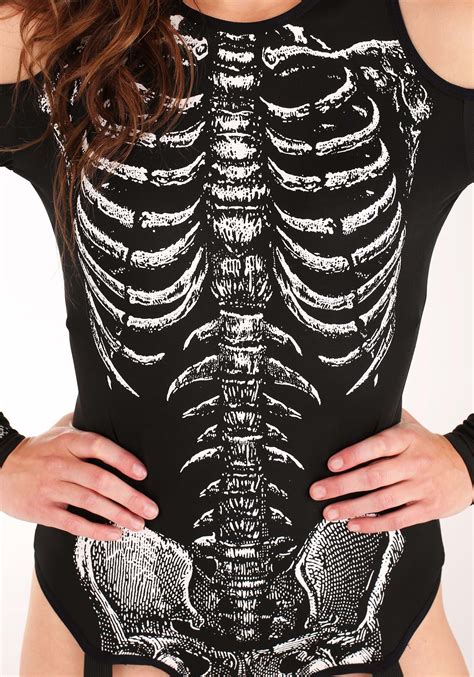 Skeleton bodysuit Skeleton bodysuit, Clothes design, New tops