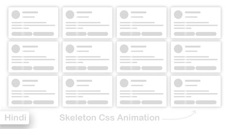 Skeleton css.  Learn how to create smooth, user-friendly loading animations.  If yo...