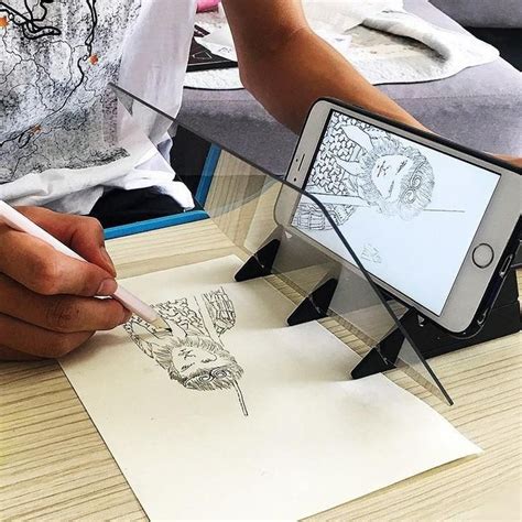Sketch Wizard Tracing Projector in 2020 Reflection art, Projector