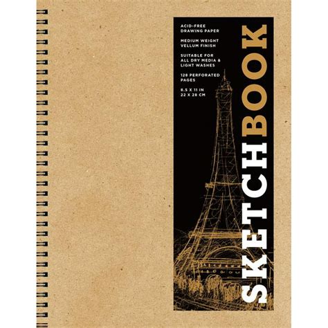 Download Sketchbook Basic Large Spiral Kraft By Sterling Publishing