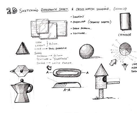 Sketching exercises. In Exercise 8 below, you’ll sketch a 2x3 Lego Roof Tile. This is a good exercise because sketching Lego bricks is difficult to do accurately, due to our hyper sensitivity to how this familiar product should look. Use the sketch below to help you understand the proportions of the brick and to think critically throughout the exercise. 