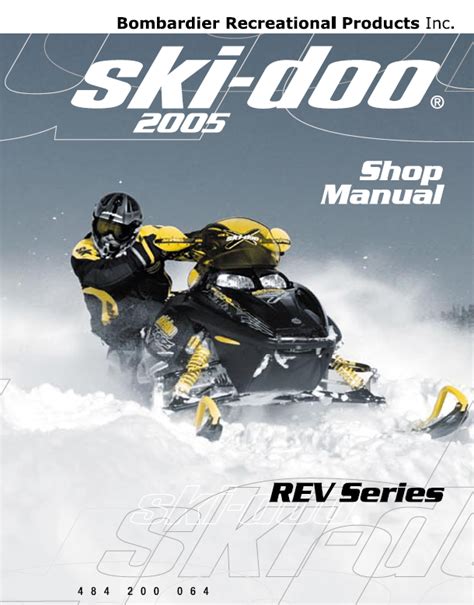 Ski doo snowmobile rev series 2005 service repair manual. - Komatsu hd785 3 hd985 3 dump truck service shop repair manual.