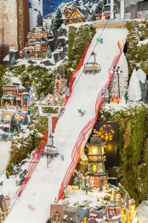 Ski lift for christmas village. Great Skiing Option. Great east coast ski option during Covid when so many places don't have capacity or don't allow out of staters. Large enough resort with plenty of trails for all skill levels & good terrain park options. Village is well marked so easy to find everything. 
