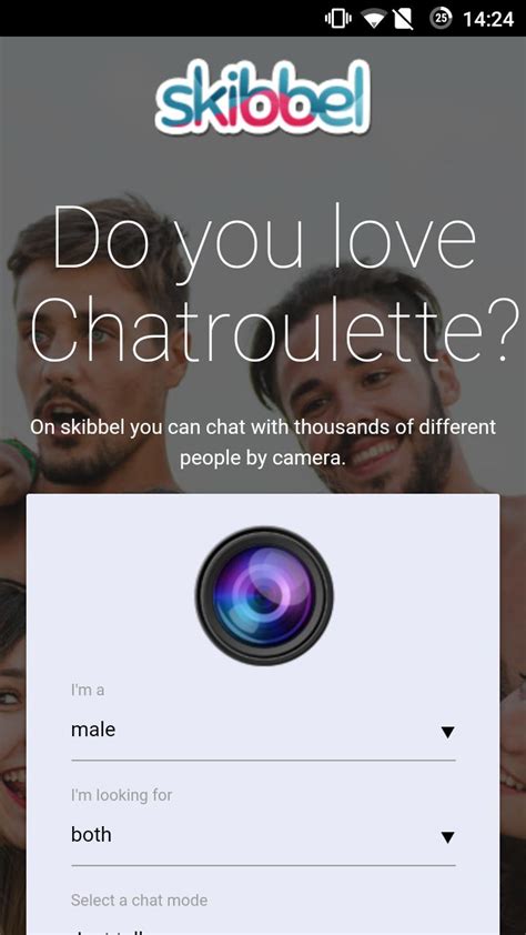 Chat with thousands of different people via camera. . Skibbelcom