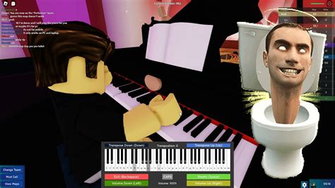 Skibidi Toilet On Roblox Got Talent Piano Otoselections