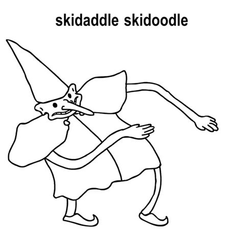 Skidaddle Skidoodle Template