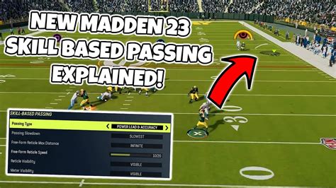 Skill based passing madden 23 not available. The all-new FieldSENSE™ Gameplay System in Madden NFL 23 on PlayStation 5* provides the foundation for consistent, ultra-realistic gameplay and equips players with more control all over the field in every game mode. Overview. More FieldSENSE features. FieldSENSE leverages animation branching technology and fresh user control mechanics that ... 