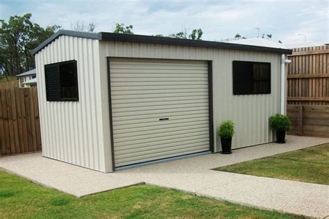 Skillion Roof Sheds THE Shed Company Call 1800 821 033