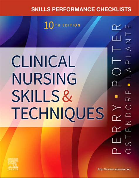 Skills Performance Checklists for Clinical Nursing Skills