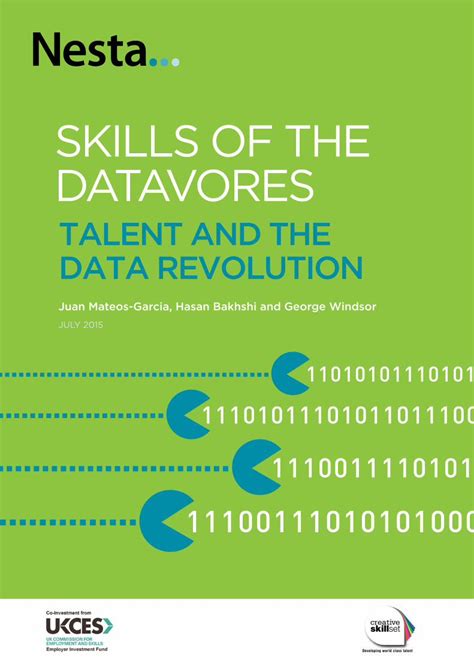 Skills of the Datavores Talent and the Data Revolution
