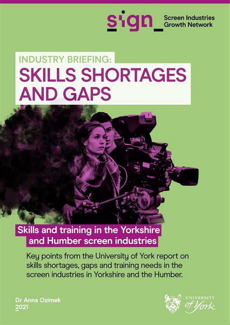 Skills shortages in the UK screen industries 2024 - ScreenSkills