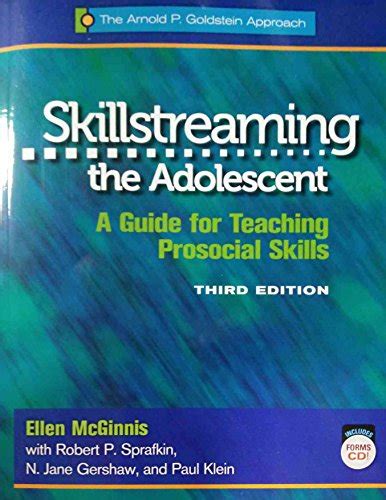 Skillstreaming the adolescent a guide for teaching prosocial skills 3rd. - The user is always right a practical guide to creating and using personas for the web.