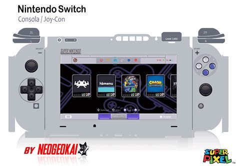 Skin Template PSD For Nintendo Switch The Independent Video Game Community