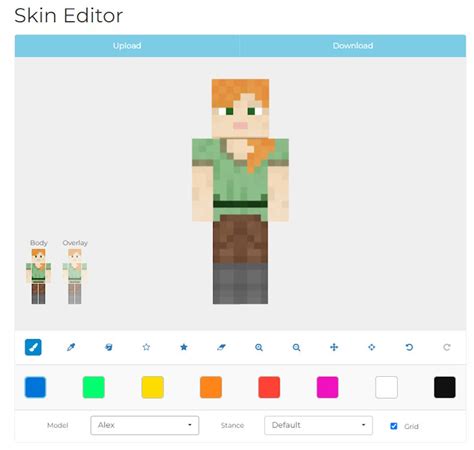 Skin mc editor.  Make your own Minecraft skins from scratch or edit existing...