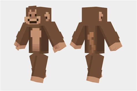 Skin monkey. Download skin now! The Minecraft Skin, monkey, was posted by Homo_Milk. 