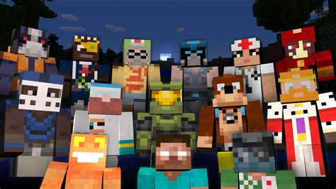 Skin pack. 5) Chicken Jockeys Skin Pack. The skins in this pack all have a ton of charm. (Image via Mojang) Cost: 490 Minecoins. Created by Geeky Pixels, the Chicken Jockeys Skin Pack features 10 different ... 