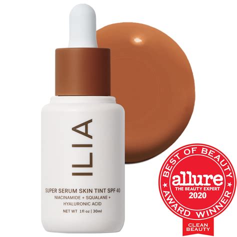 Skin tint with spf. A mineral SPF tinted face serum that provides lightweight dewy coverage with a natural finish. Shop Super Serum Skin Tint SPF 40 by ILIA at MECCA. 