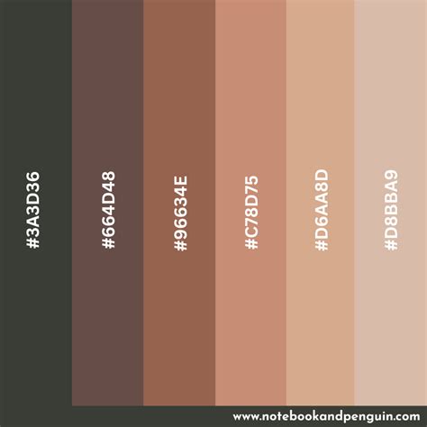 Skin tone color code