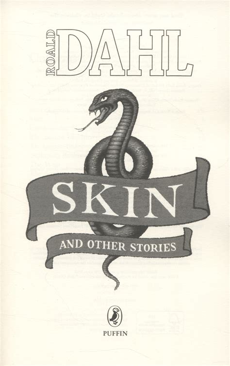 Full Download Skin And Other Stories By Roald Dahl