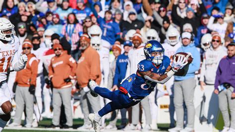 Oct 14, 2023 · Kansas's Jason Bean (9) passes the ball to Mason Fairchild (89) during the second quarter of an NCAA college football game against Oklahoma State, in Stillwater, Okla., Saturday, Oct. 14, 2023 ... . 