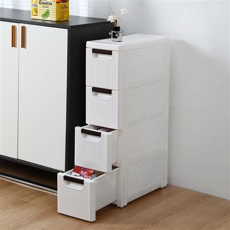 1-48 of over 5,000 results for "narrow storage drawers" Results. Price and other details may vary based on product size and color. Overall Pick. +1. 4 Drawer Narrow Dresser Fabric Storage Tower Vertical Slim Chest Organizer Nightstand Side/End Table Small Standing Organizer Removable Drawers Wood Top for Bedroom, Bathroom,Entryway（Black) 1,305.. 