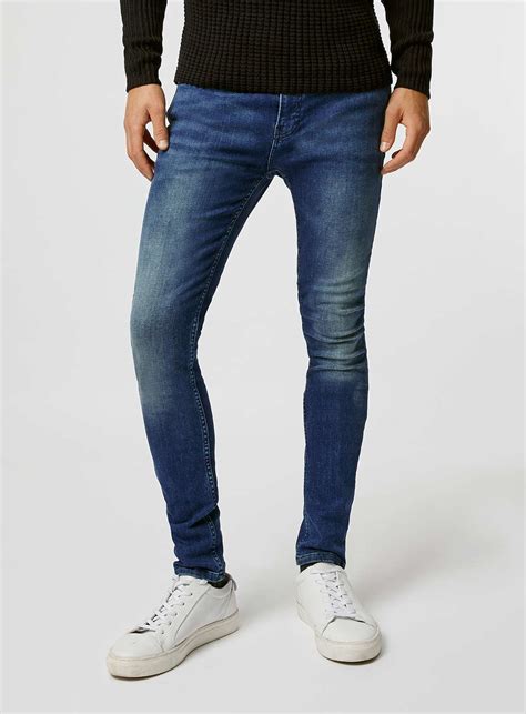 Skinny jeans on men. Men's Skinny-Fit Comfort Stretch Jean (Previously Goodthreads) 3,649. Limited time deal. $3270. Typical: $38.90. or reserve with Layaway for$6.54. FREE delivery Wed, Dec 13 on $35 of items shipped by Amazon. 