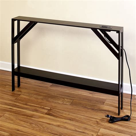 YATINEY 63" Console Table, Narrow Long Entryway Table, Industria