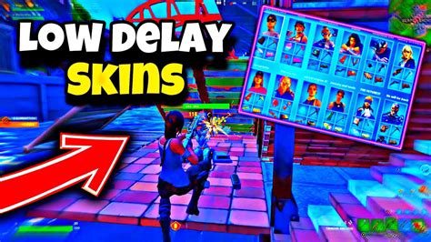 Do some Fortnite skins give less input delay and more FPS?