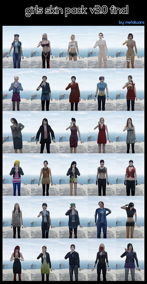 Skins for GTA 4 Mods Database.