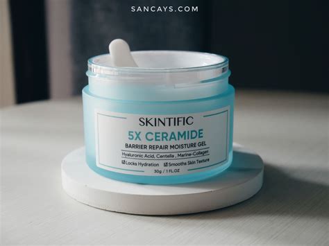 Skintific. SKINTIFIC 5% Ceramide Barrier Repair Moisture Gel 30g Skincare backed by science🎉 SKINTIFIC is skin care brand based on scientific research with patented TTE (Triangle Effect) technology, which works quickly and safely. The moisturizing cream combines 3 active ingredients Ceramide, Hyaluronic Acid, Centella Asiatica to help overcome … 